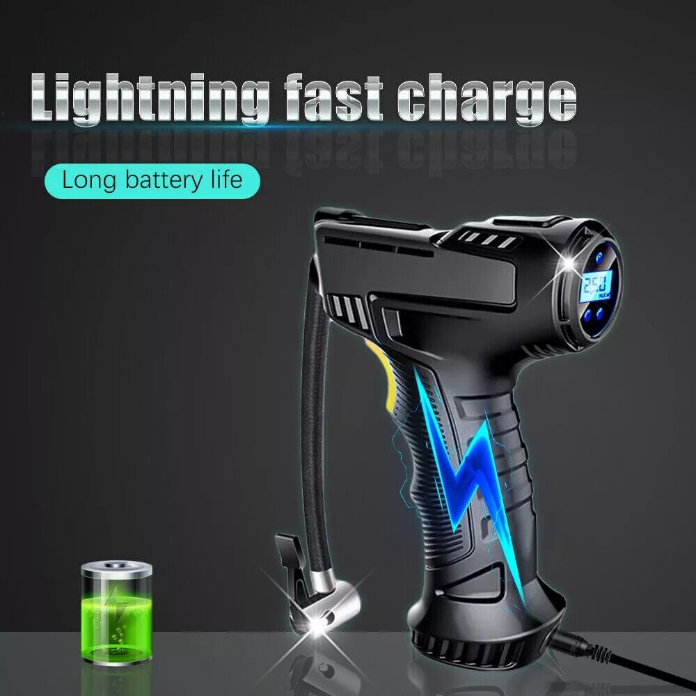 Car Tyre Inflator  Cordless  12V Electric Car Tire Air Compressor