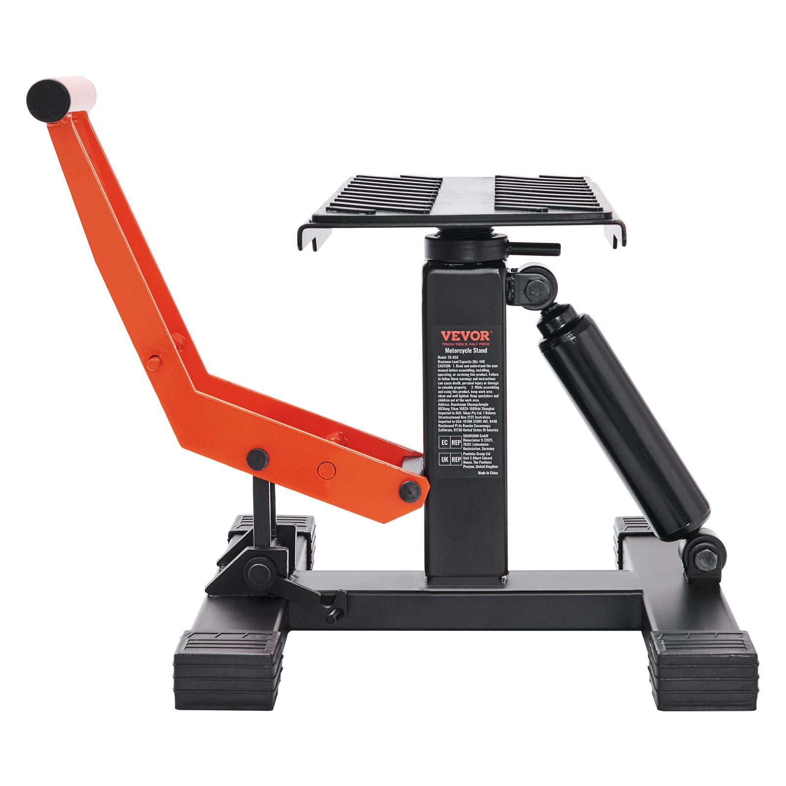 Dirt Bike Lift Stand, Motorcycle Jack Lift Stand 440 Lbs Capacity And Hydraulic Lift Operation, Adjustable Height Hoist Table, For Dirt Pit Bike Repair, Maintenance, Dirt Bike Accessories – YYSJZJCJH440LGJQLV0