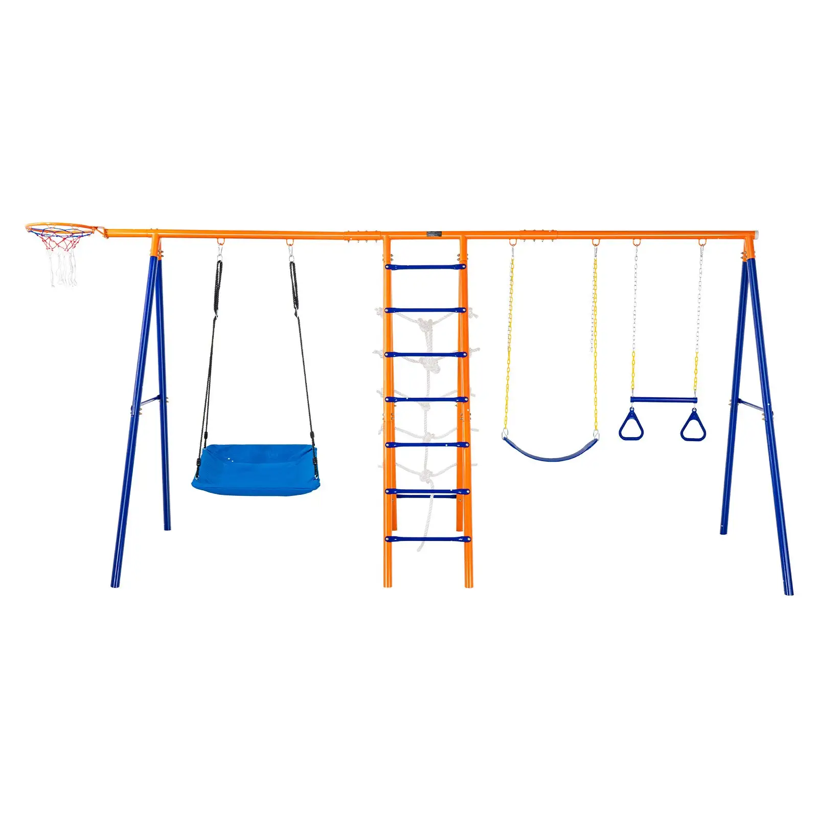 Swing Sets For Backyard, 6 In 1
