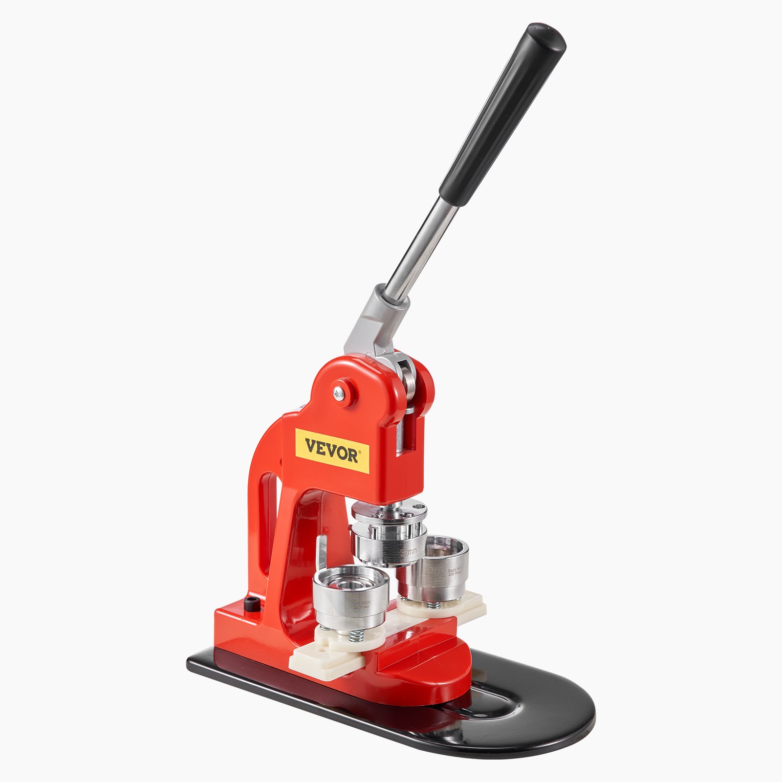 Button Maker Machine, 32 Mm (1.25 Inch) Badge Punch Press Kit, Children DIY Gifts Pin Maker, Button Making Supplies With 500pcs Button Parts & Circle Cutter & Magic Book