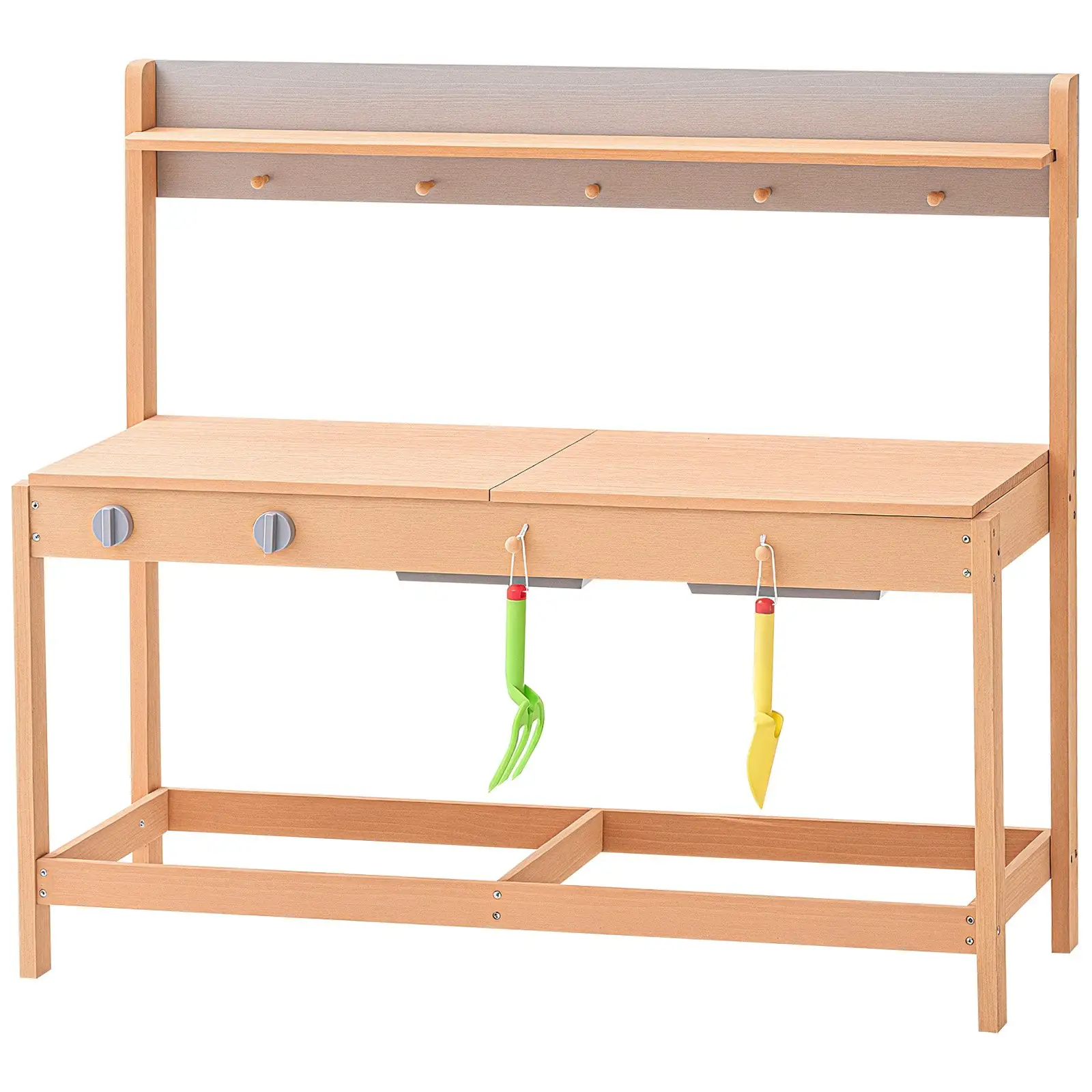 Mud Kitchen For Kids, Wooden Toy Play