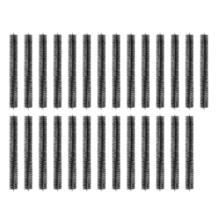 Gutter Brush, 80 Feet Total Length 4.33 Inch Diameter Gutter Cleaning Tools, Ground-Level Gutter Brush Leaf Guard For 5 Inch Gutters, Easily Clear Roof Leaves And Debris, 27 Pack