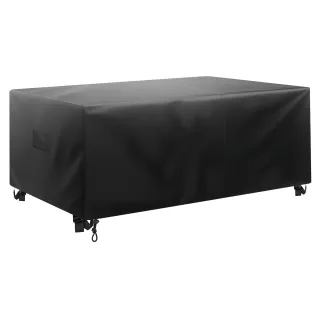 Patio Furniture Cover, 420D Heavy Duty Waterproof Outdoor Dining Table And Chairs Cover, Large Rectangular Patio Table Covers With Air Vent For All Weather, 74L X 47W X 28H Inch, B