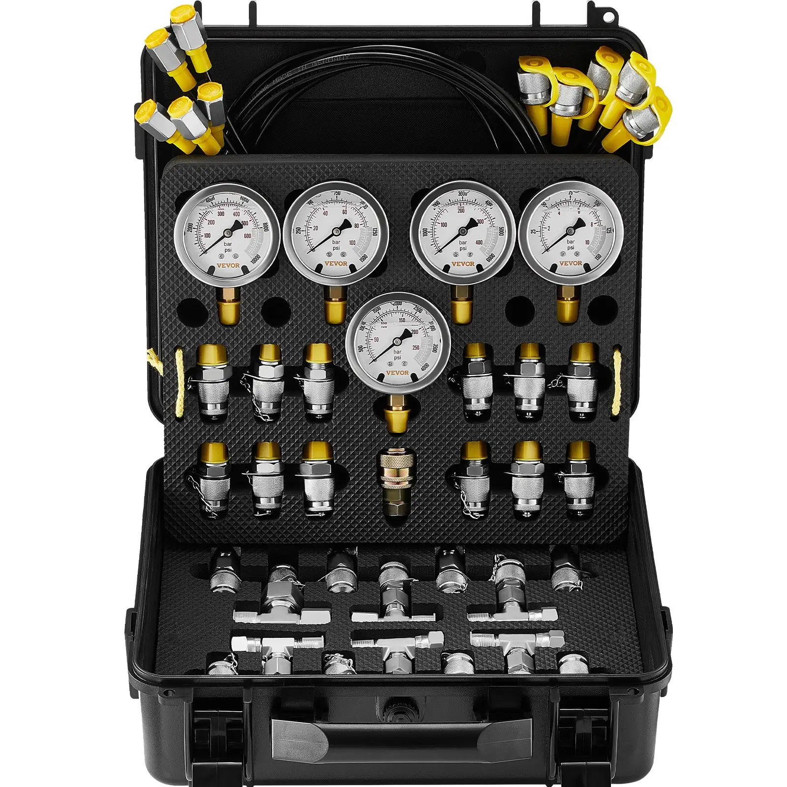 Hydraulic Pressure Test Kit, 10 100 250