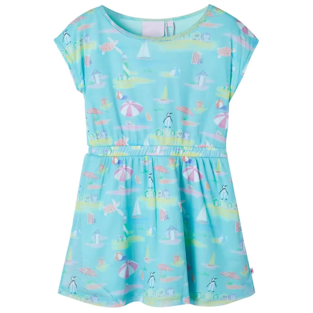 children's dress light blue size 104 116