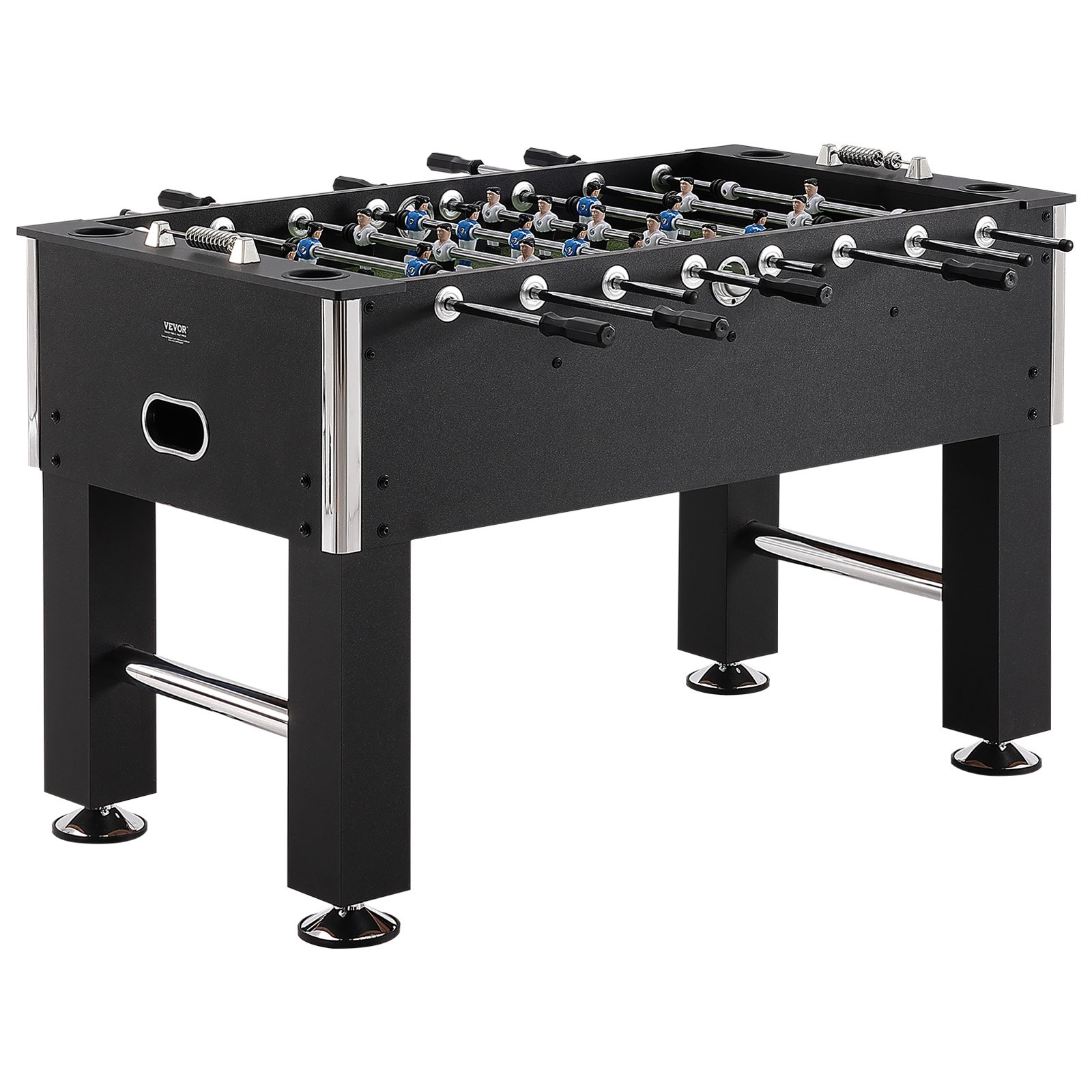 Foosball Table, 55 Inch Standard Size Foosball Table, Indoor Full Size Foosball Table For Home, Family, And Game Room, Soccer With Foosball Table Set, Includes 4 Balls And 4 Cup Holders – ZZKZQZJHB55YB9B5AV0
