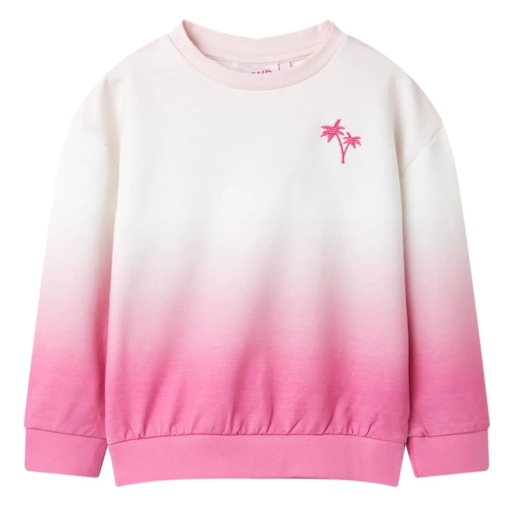 children's sweatshirt light pink 104 116