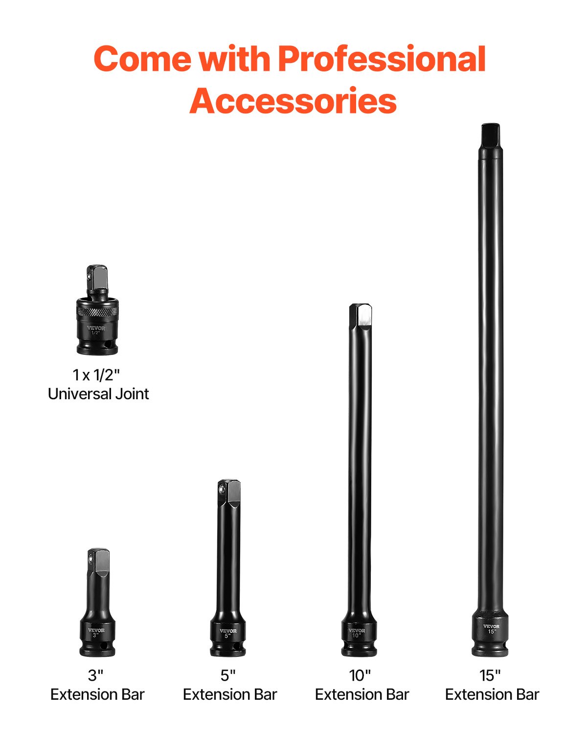 Impact Socket Set , Standard Socket Assortment - Image 4