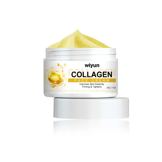 WIYUN Collagen Cream Face Firming Wrinkles, Fine Lines, Anti Wrinkle, Anti Aging Hydrating And Moisturizing Skin Cream 30G - Shop at LoveMi