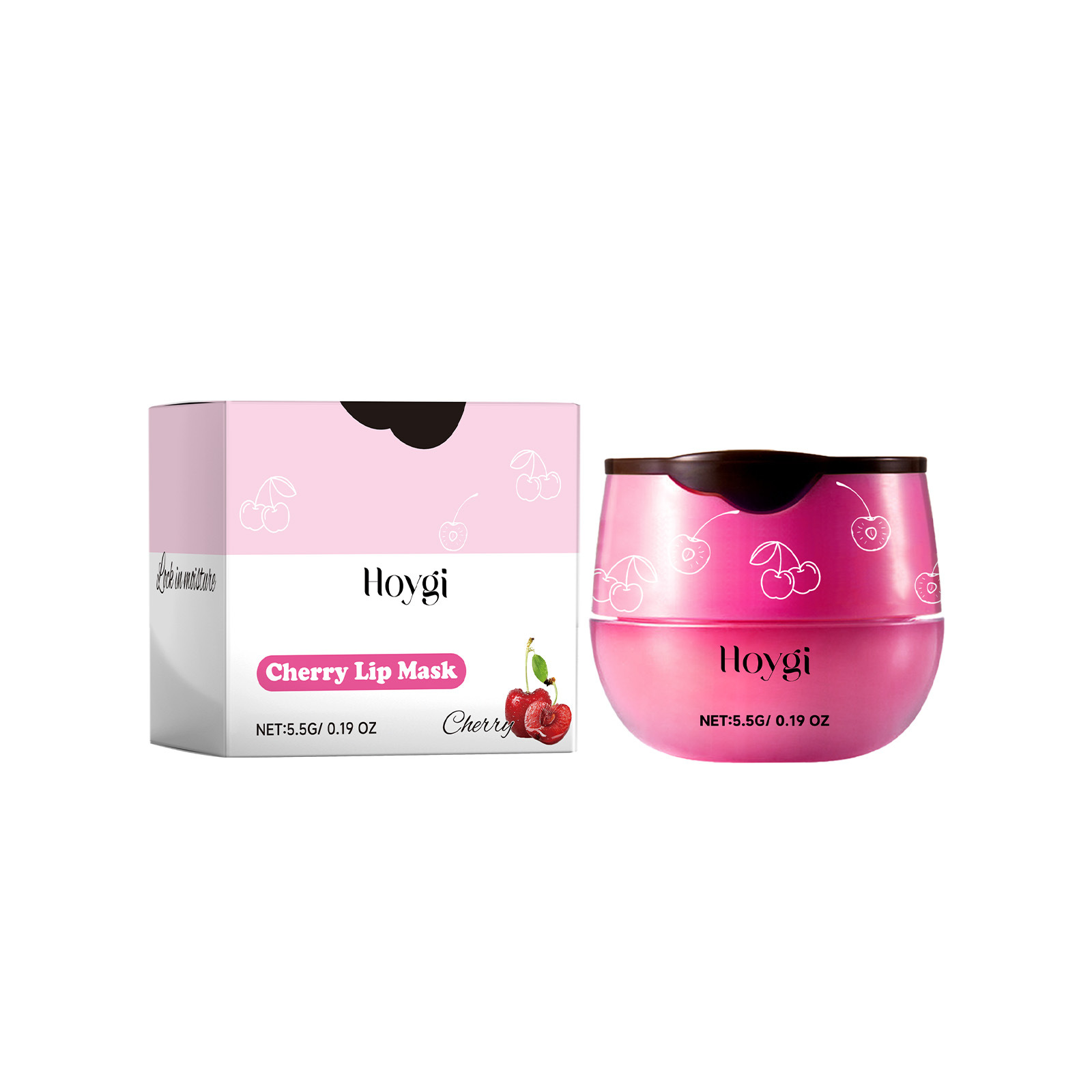 Hoygi Cherry Lip Mask, Lip Repair, Anti Cracking, Moisturizing And Fading Lip Lines Lip Care 5.5G - Shop at LoveMi
