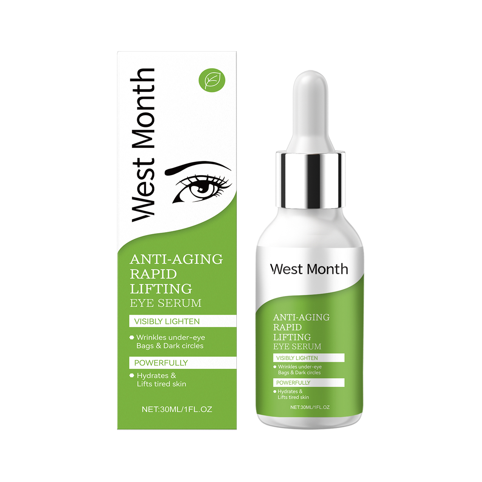 West&Month Eye Essence Moisturizing Light Line Lift Eye Skin Moisturizing, Hydrating And Firming Essence 30Ml - Shop at LoveMi