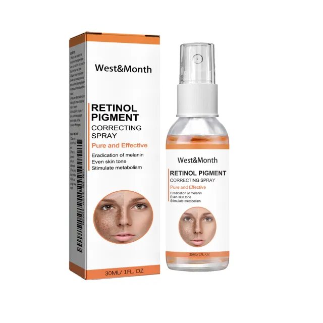 West&Month Retinol Pigment Correcting Spray, Lightening Spots Moisturizing Whitening Skin Care Spray 30Ml - Shop at LoveMi