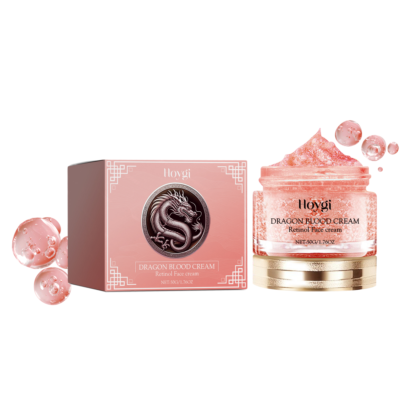 Hoygi Retinol Face Cream, Firming Smooth Skin To Fade Out Fine Lines Dry Tyra Facial Contour Lines 50G - Shop at LoveMi