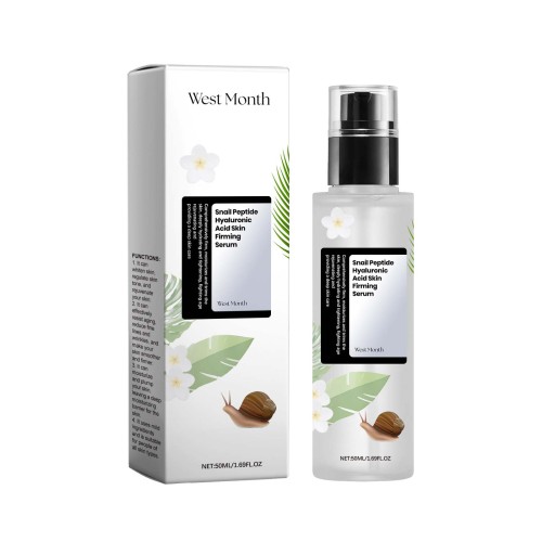 West&Month Snail Peptide Hyaluronic Acid Firming Serum Moisturizes And Tights Skin, Firming And Smoothing Skin Lines