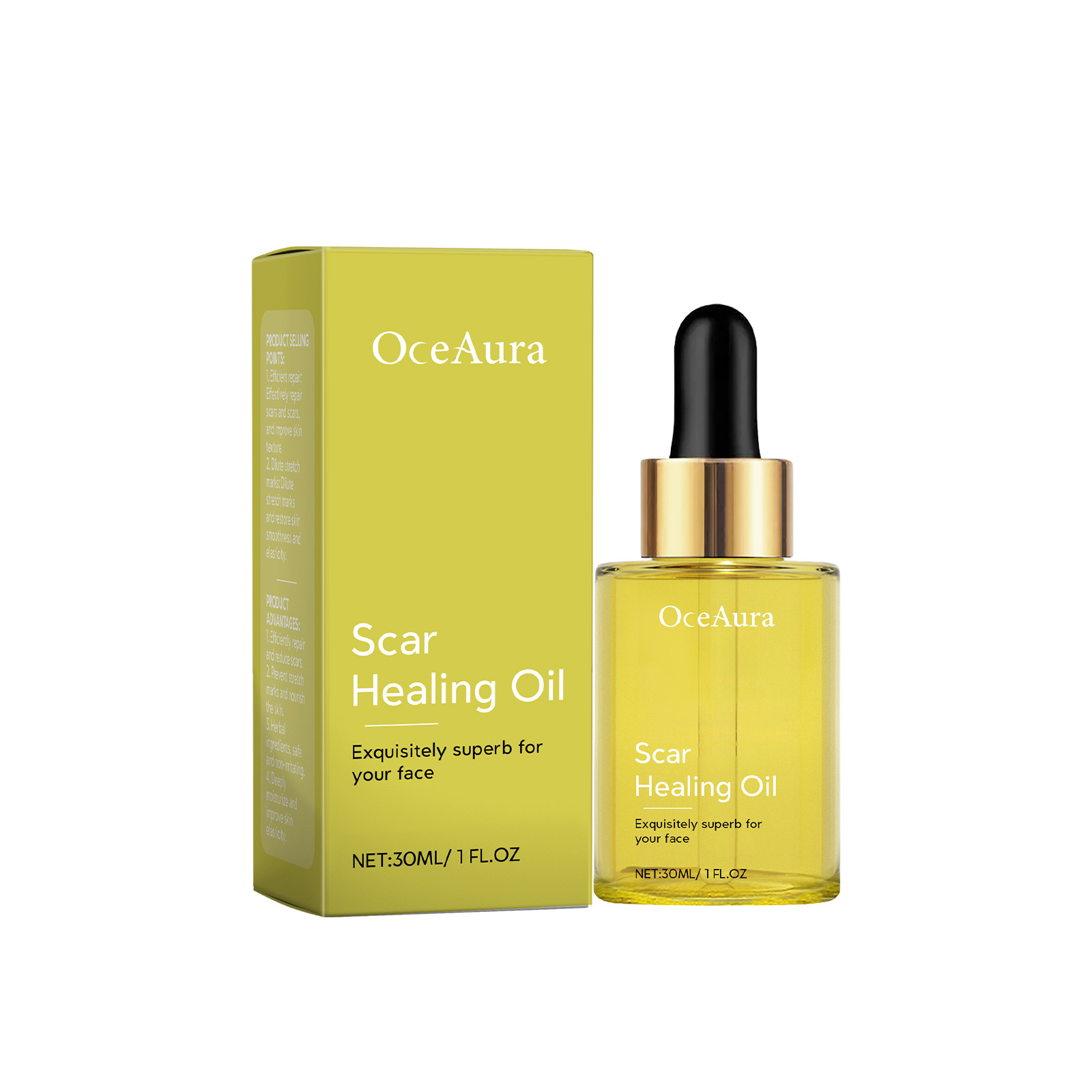 OceAura Skin Repair Essential Oil Tender And Smooth Skin Gentle Moisturizing And Improving Skin Repair Essential Oil_voghion.com