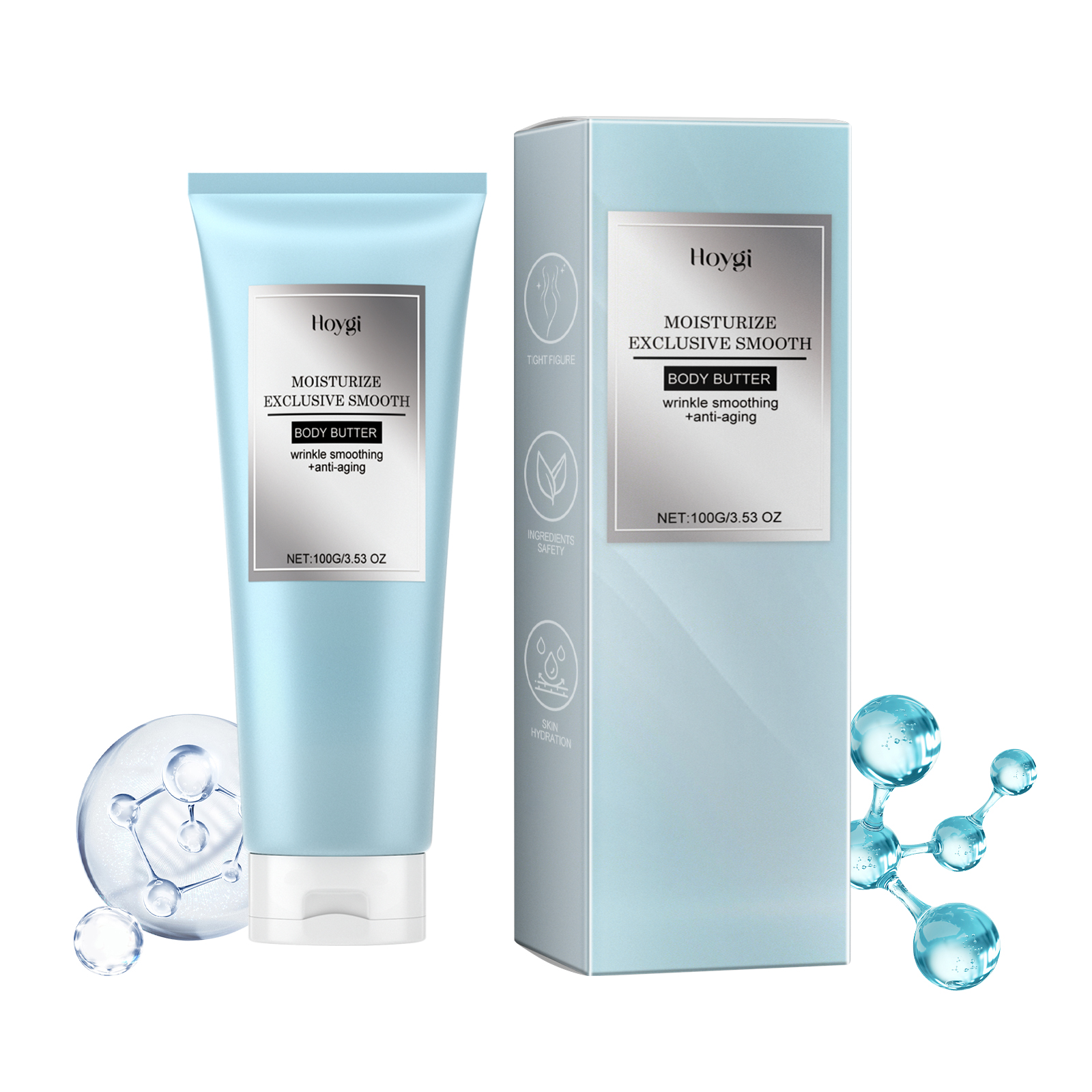 Hoygi Body Butter Anti Wrinkle Firming Cream, Hydrating And Moisturizing Skin And Smoothing Fine Lines Firming Skin Cream 100G - Shop at LoveMi