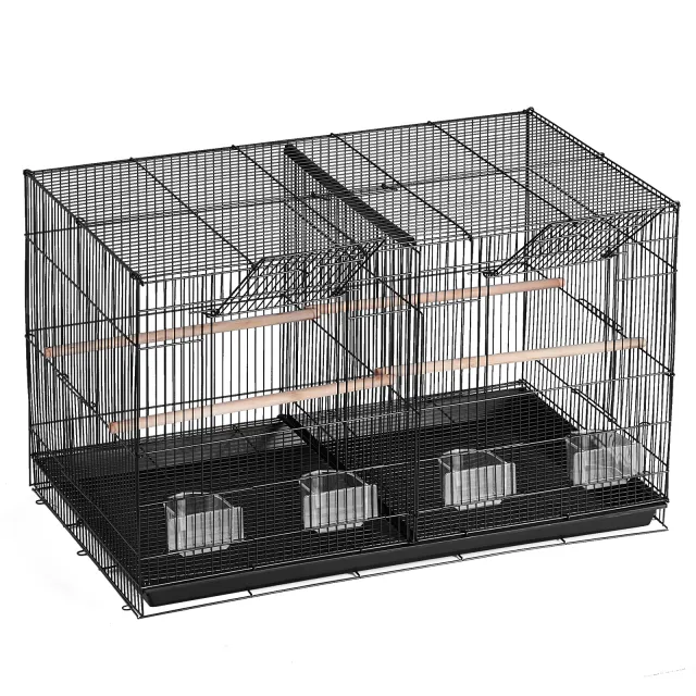 Bird Cage, 18 In, Small Parakeet Cage With Divider, Sturdy Metal Bird Flight Cage, Travel Birdcage With 5 Perches & 4 Feeding Cups, Parrot Cage For... Zmsmnnl31191Dy8Jtv0 - Shop at LoveMi