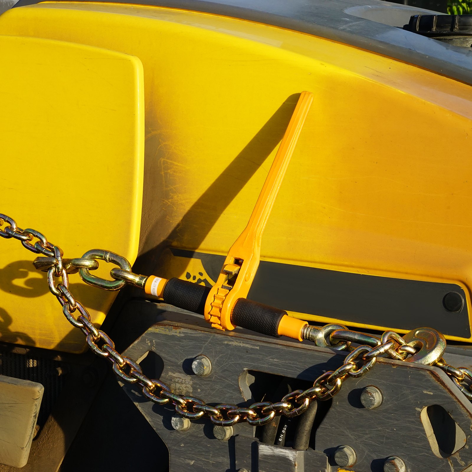 Chain And Binder Kit 3.8'-1.2' Ratchet Load Binder 3.8' X 10' Chain 2 Pack - 6