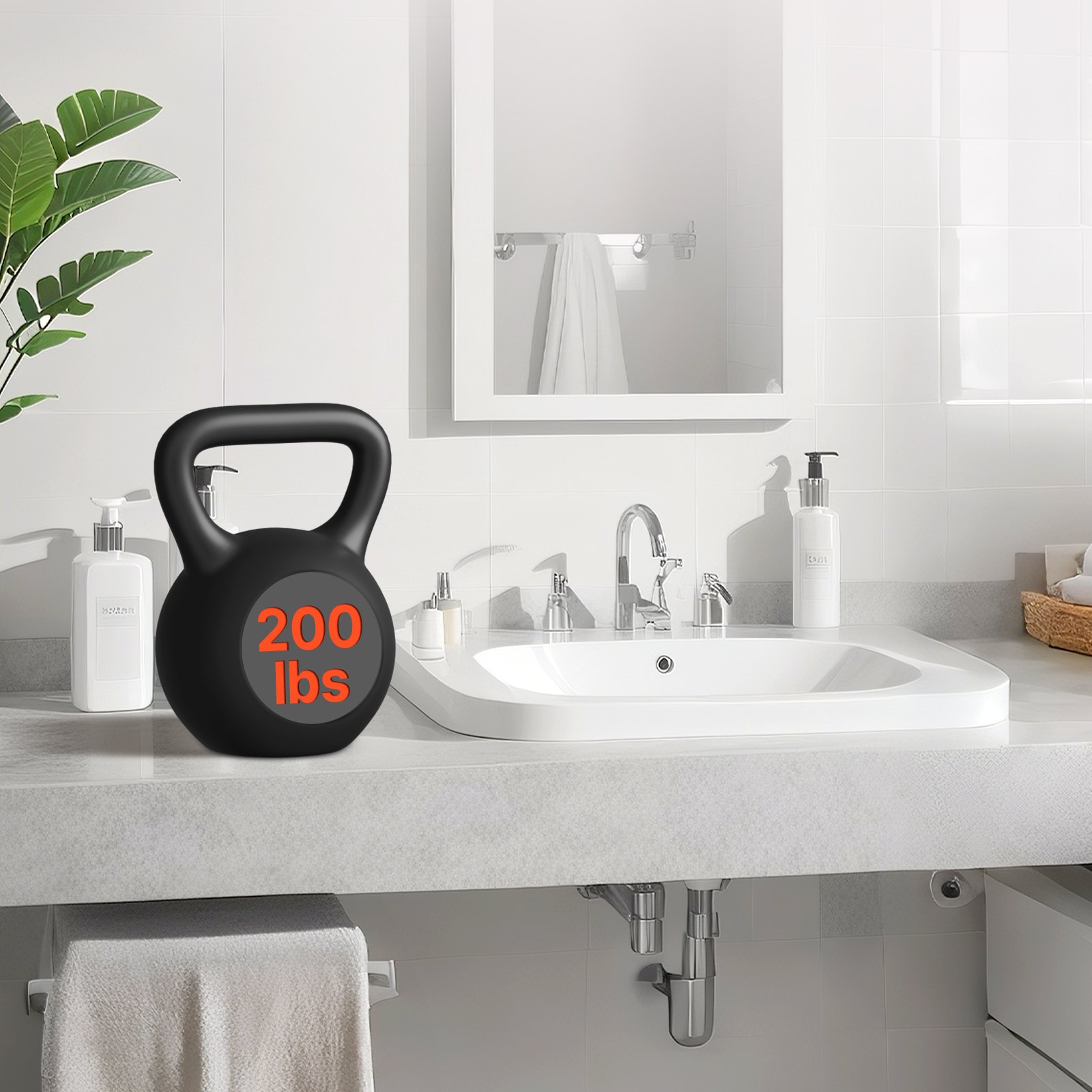 2 Pcs Shelf Brackets 16 Inch / 406.4 Mm Heavy Duty Floating Shelf Brackets – Black