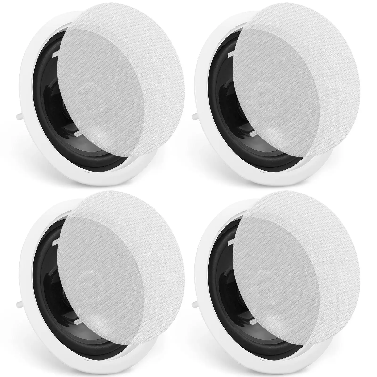 6.5'' Bluetooth In Ceiling Speakers, 150W, Flush