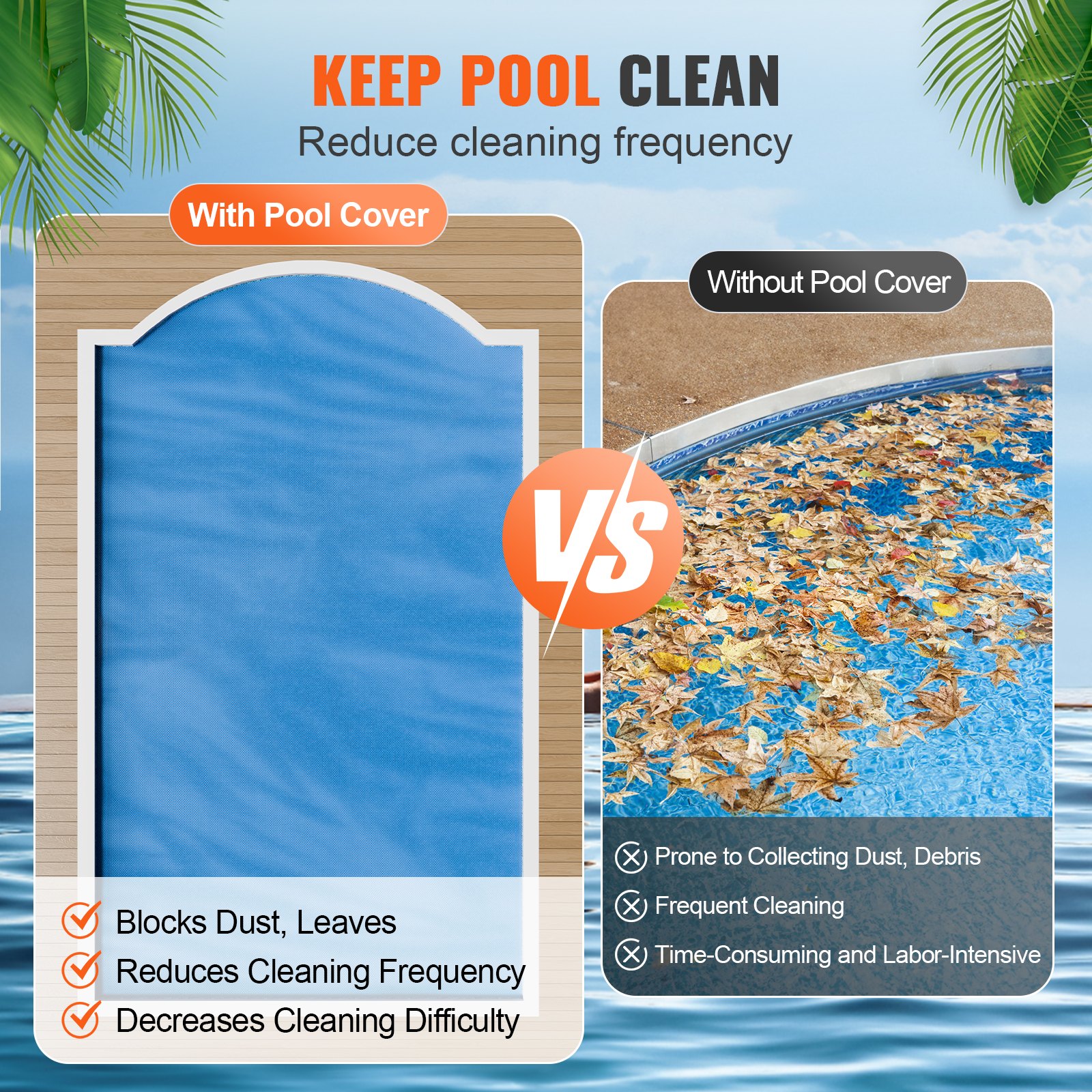 Solar Pool Cover, 28 X 14 Ft Rectangle Solar Blanket For Pools, Inground Above Ground Swimming Pool Solar Cover, 12… - 5