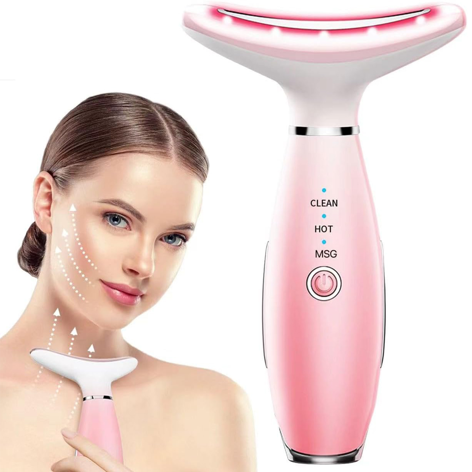 Revitalise & Sculpt: Premium 3-in-1 Neck & Face Massager