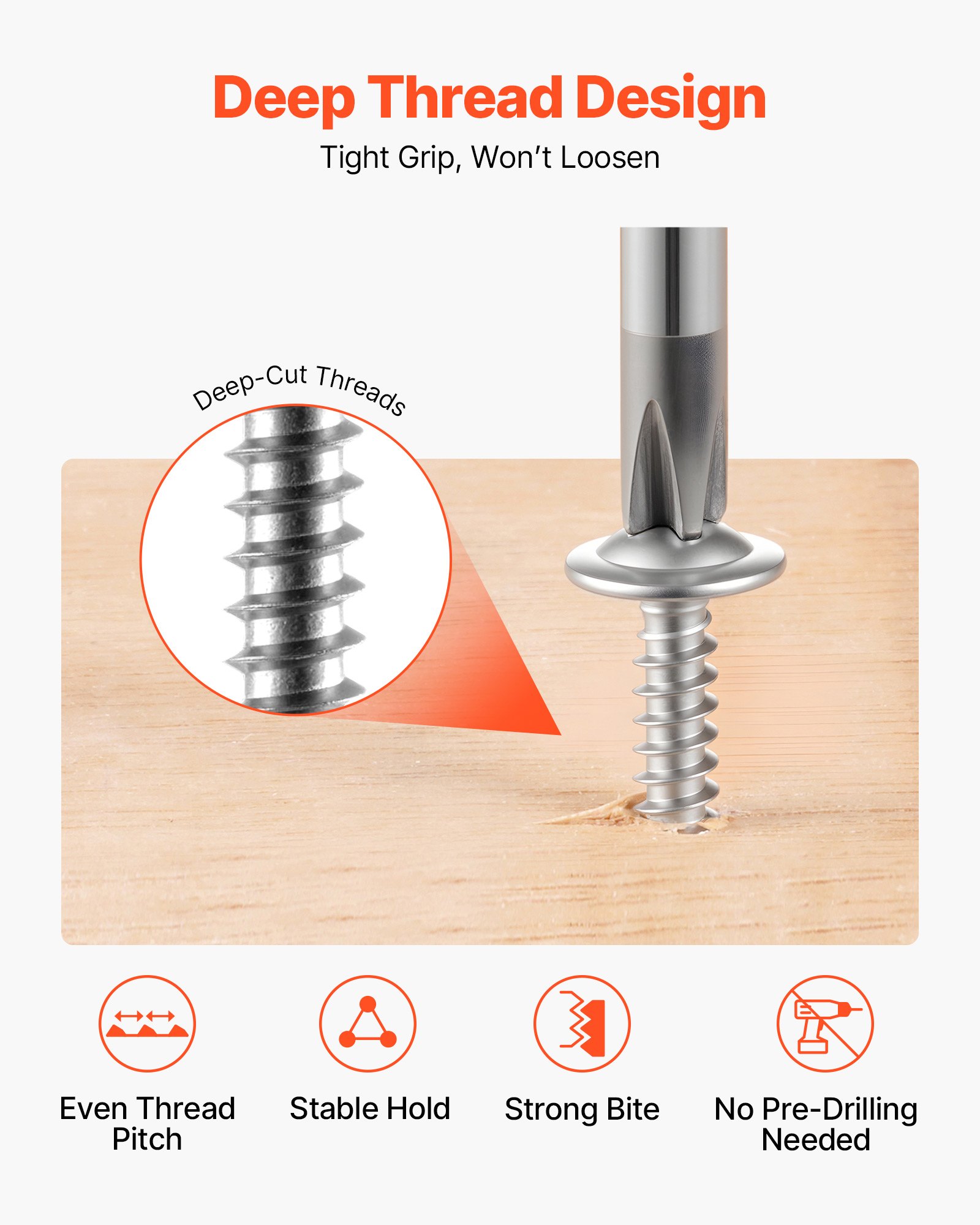 420 Pc Self Drilling Screw Assortment Set #8 #10 Hex/Phillips Head 1/2 To 2 Inch