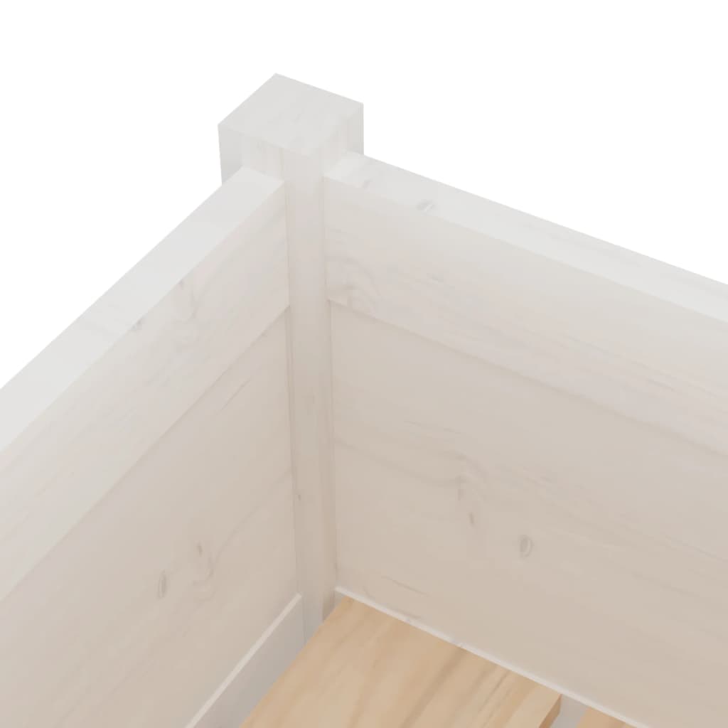 Solid Pine Wood Planter, picture 4 of 5