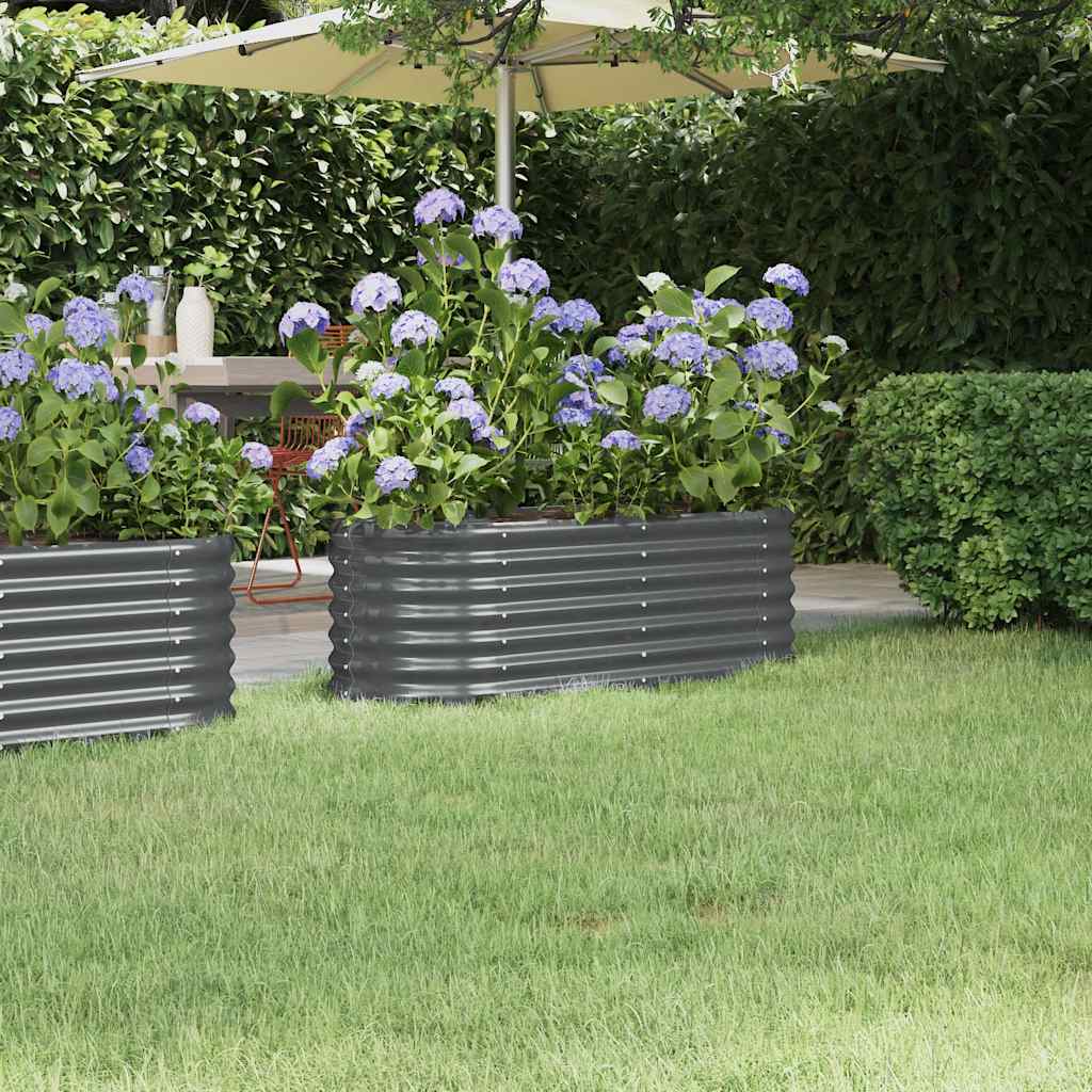 Galvanized Raised Garden Bed, picture 7 of 8