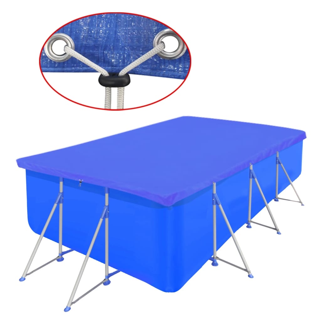 Pool Cover PE Rectangular 90 g/m&sup2;   Pool Cover