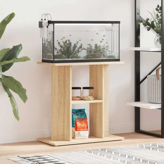 Aquarium Stand 60x Wood Material Aquarium Stand 60x Wood Material Sonoma Oak - Shop at LoveMi