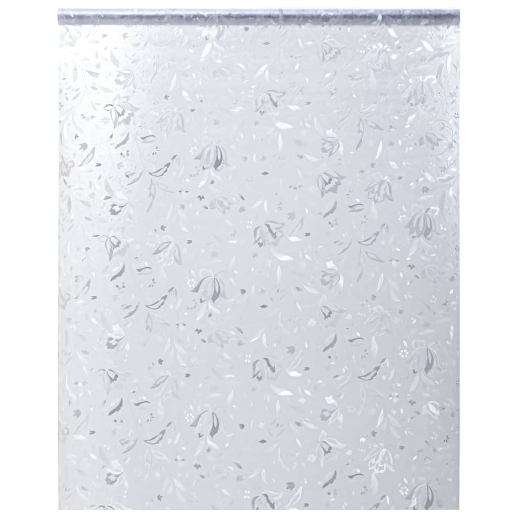   Window Film Matte Floral Pattern PVC   Window Film Matte