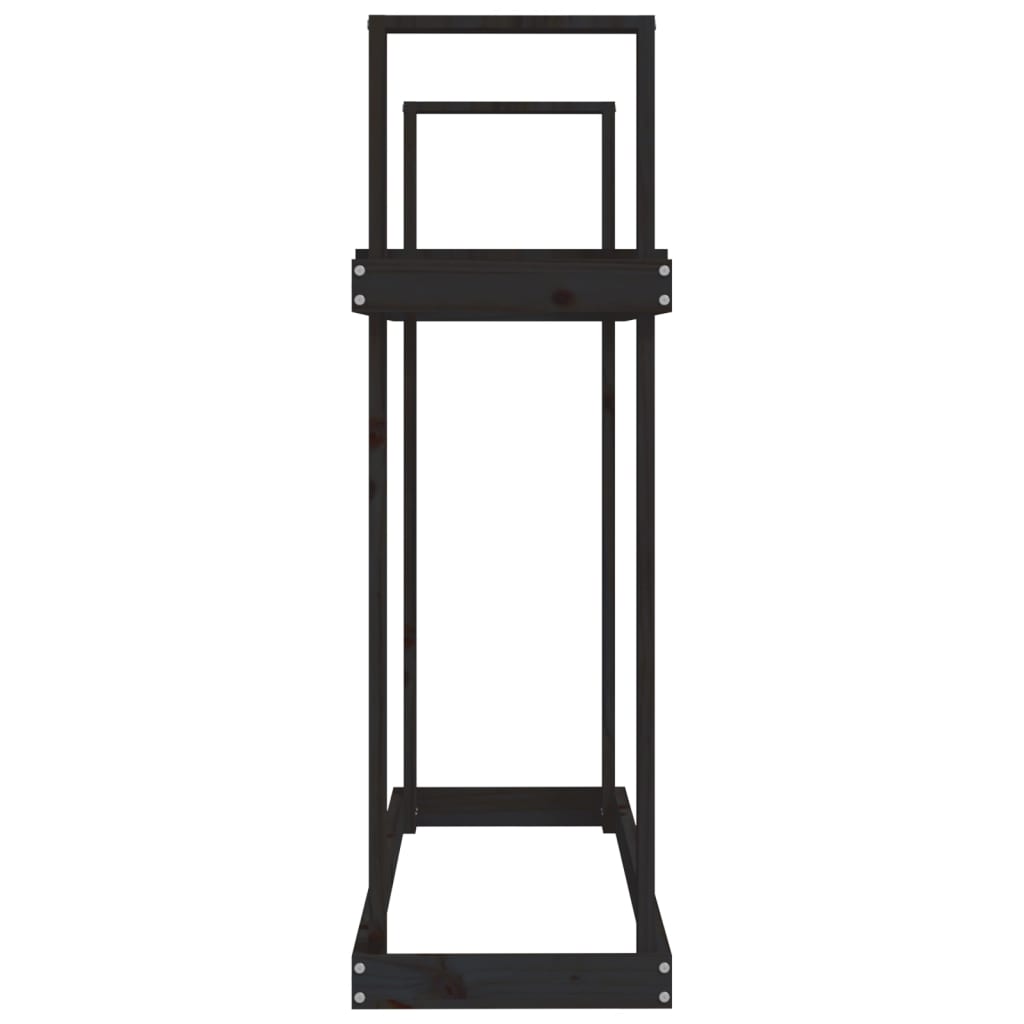   Firewood Rack 110x35x108.5 cm Solid Pine Wood