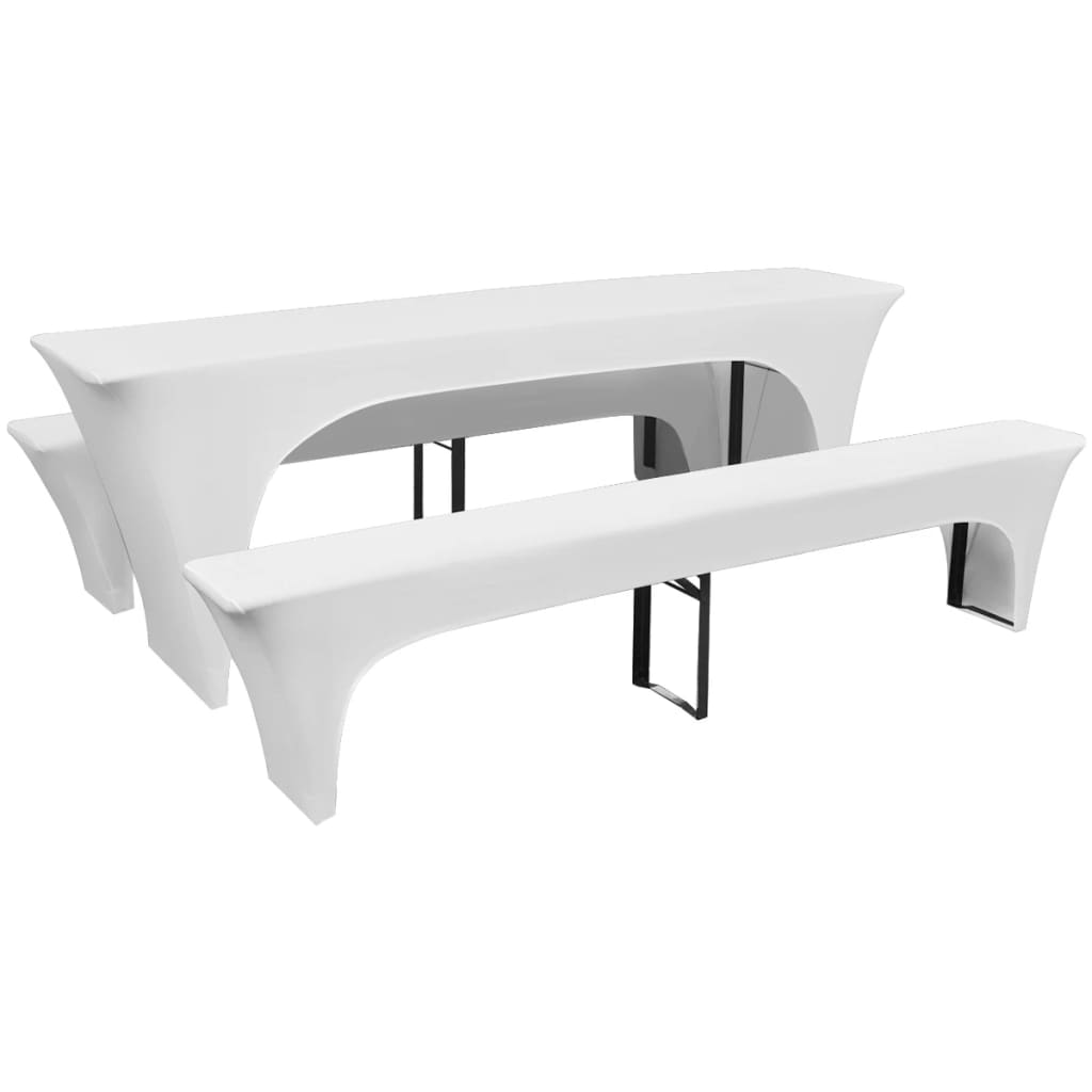   3-piece cover set for beer tables and benches 220x