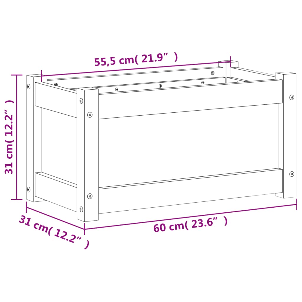 Woodline Planter Bild 11
