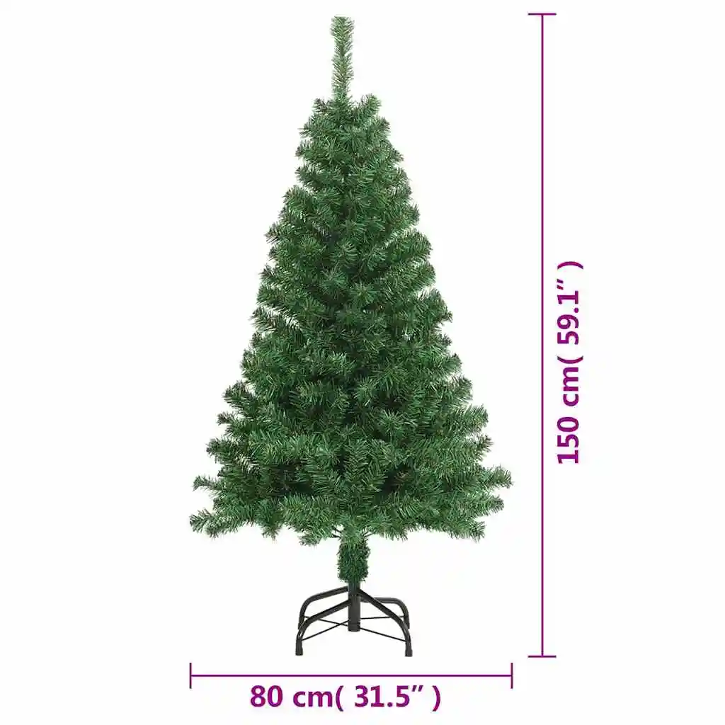 Artificial Christmas Tree with Thick Branches 150 cm
