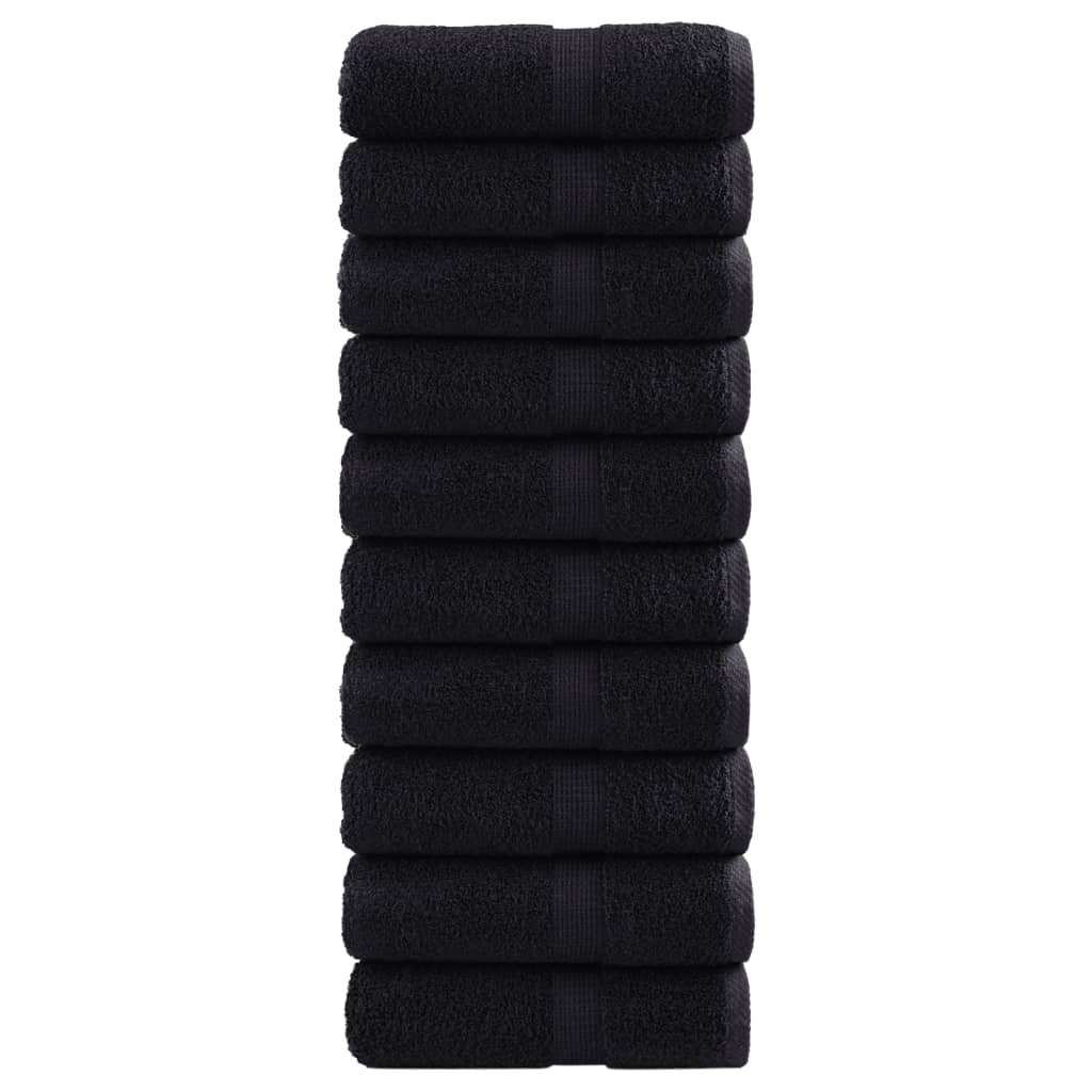 Premium Wash Towels SOLUND 600gsm Black - Shop at LoveMi
