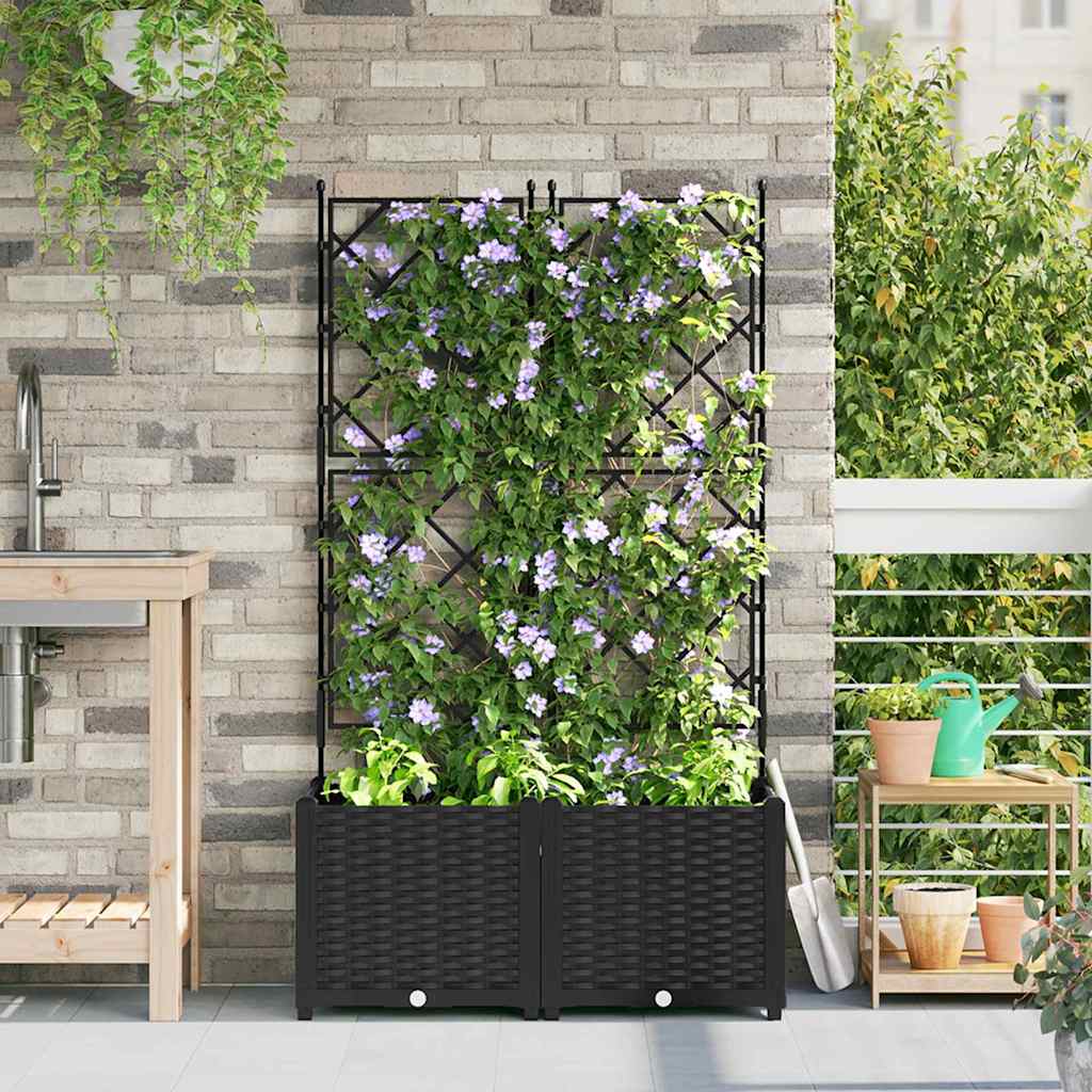 Garden Planter with Trellis, picture 6 of 11