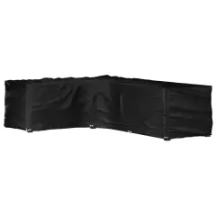 L-shaped garden furniture cover with 12 eyelets, 185x - 220 X 285 X 80 Cm - View 1