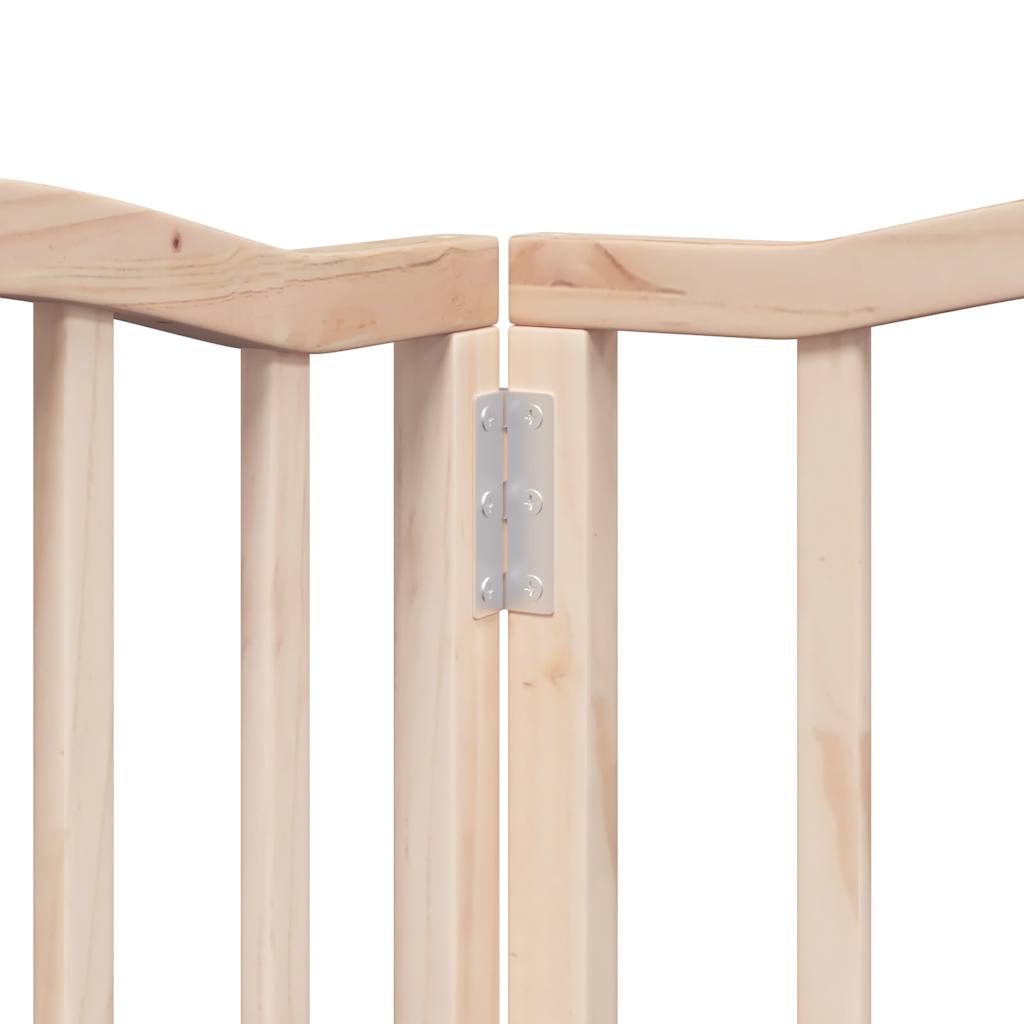   6-piece dog gate with door, foldable, 300 cm