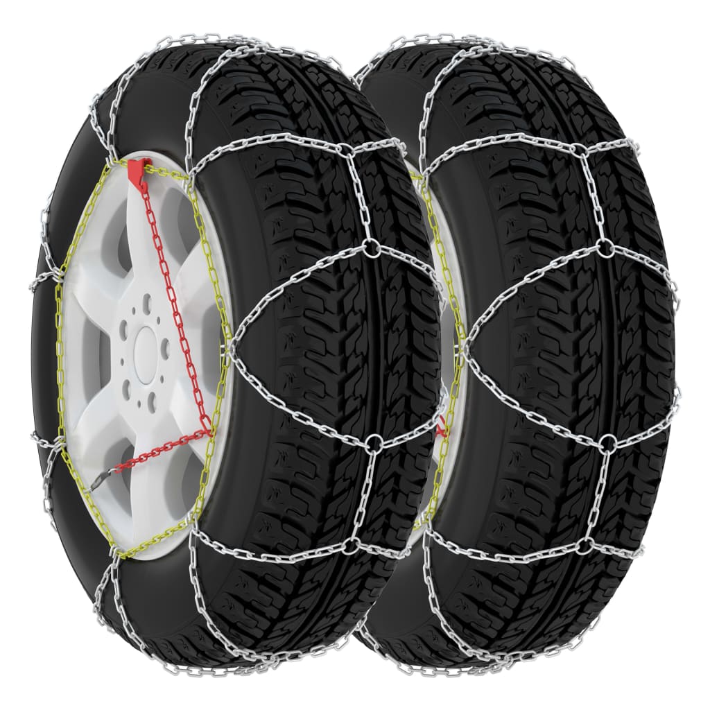 Snow Chains for Car Tires, 2 Pieces, 9 mm – kn80