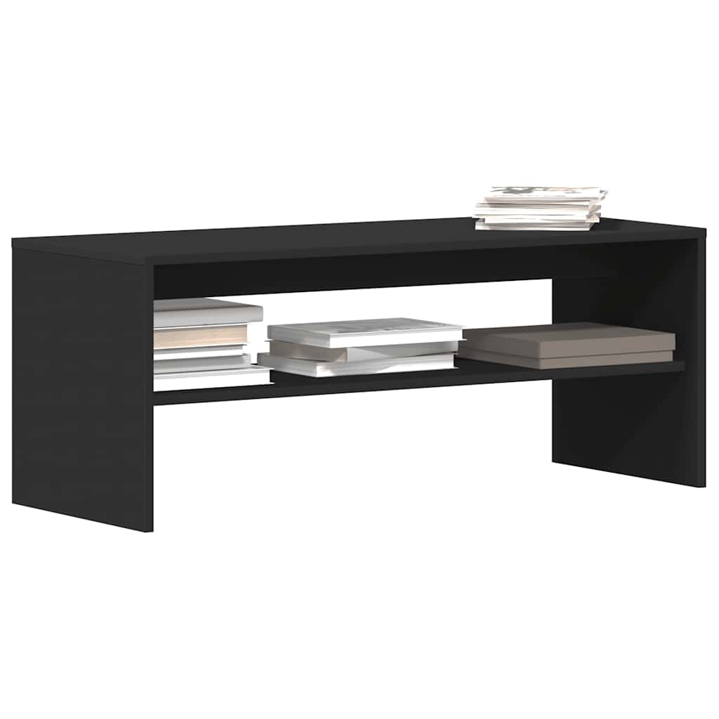 TV cabinet wood based material TV cabinet oak look Black - Shop at LoveMi