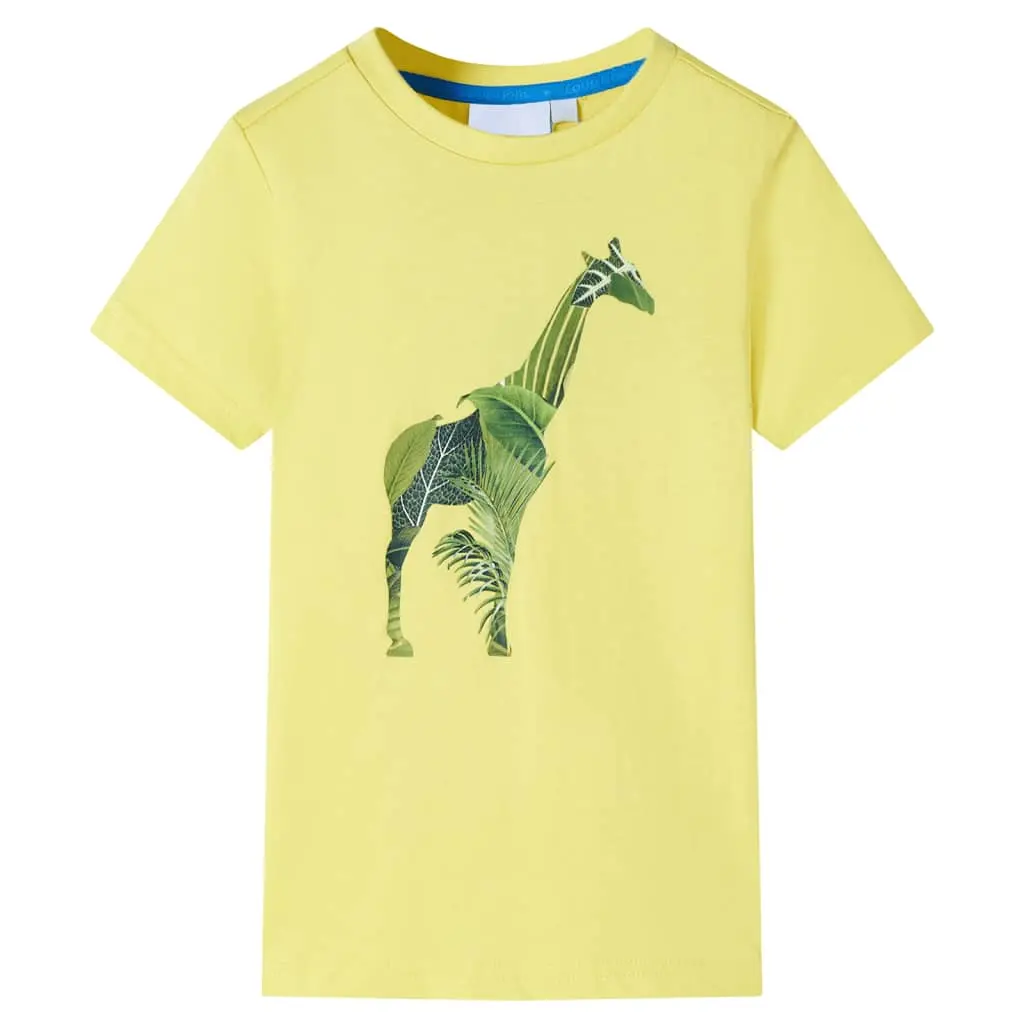 Children's T-shirt 104 116 128 Light orange
