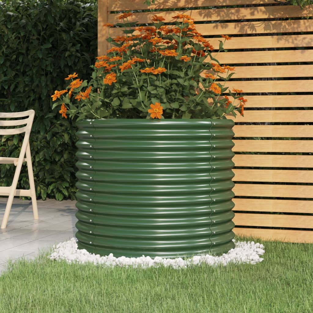 Galvanized Steel Plant Pots, 40x, picture 5 of 7