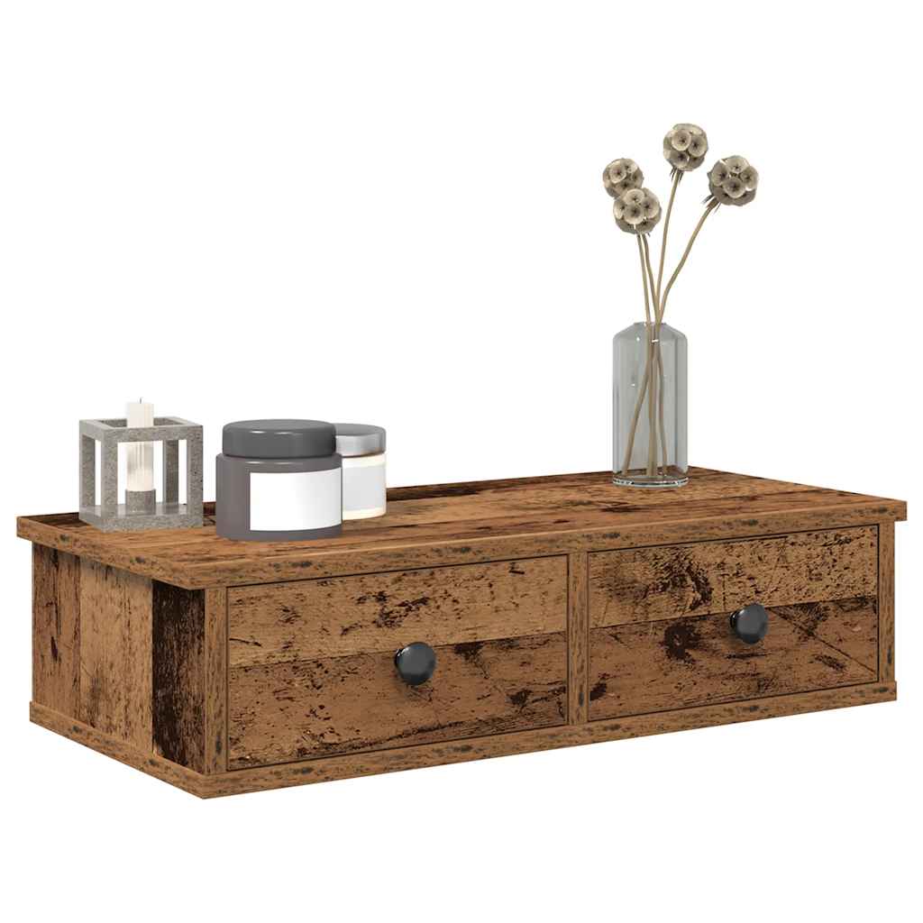 Wall Shelf with Drawers, picture 9 of 10