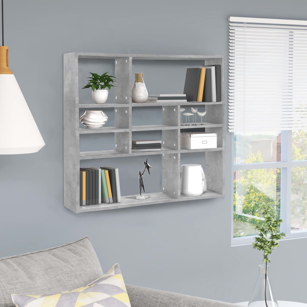 Wall Shelf with 10 Compartments, picture 5 of 9