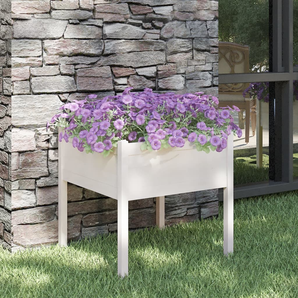 Solid Pine Wood Planter, picture 5 of 5