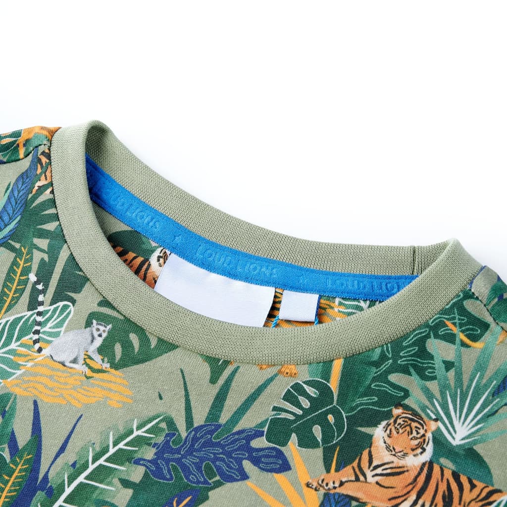 Children's Short-sleeved Shirt, Multicoloured, Size 104 Children's Short-sleeved Shirt, Multicoloured, Size 116 Children's Short-sleeved Shirt, Multicoloured