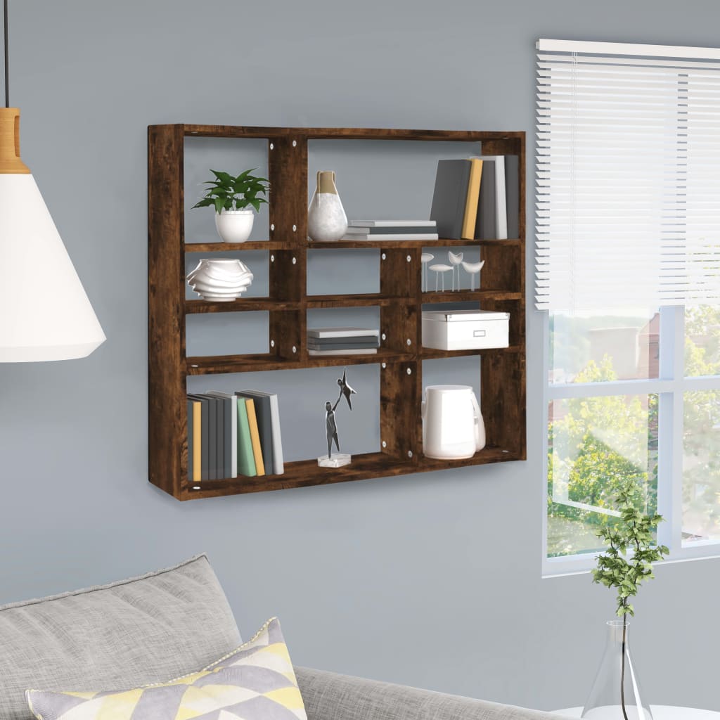 Wall Shelf with 10 Compartments, picture 6 of 9