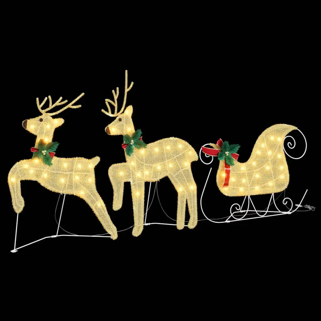 LED Reindeer 3 pcs Warm LED